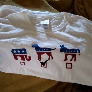 White political tshirt kinda